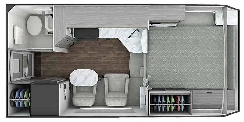 Lance TC 960 floor plan