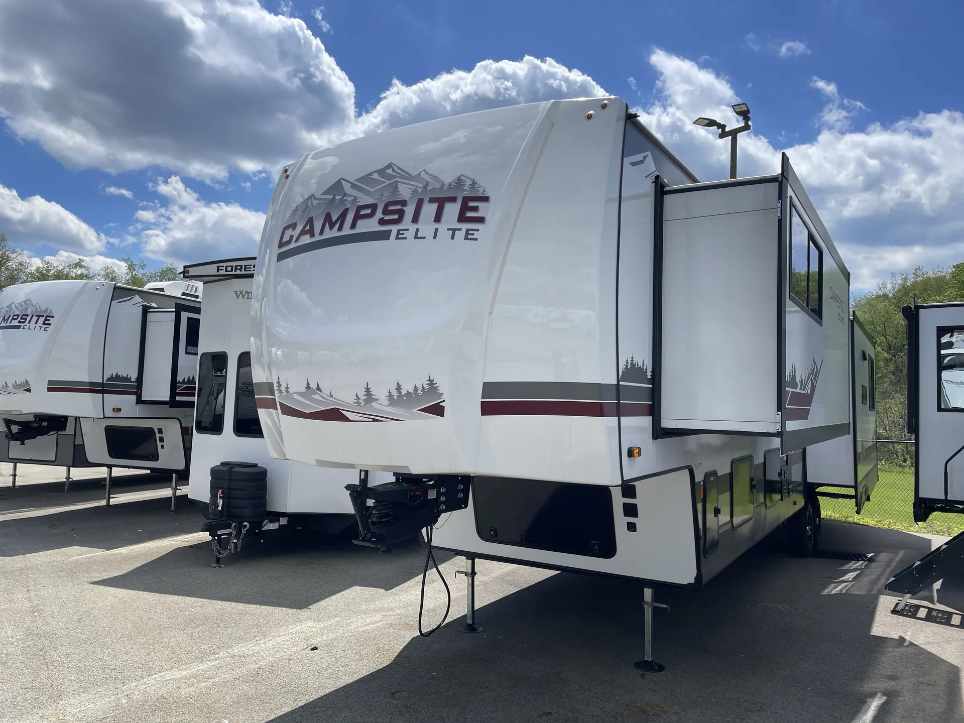 2026 Forest River Campsite Elite 36AK — off campside