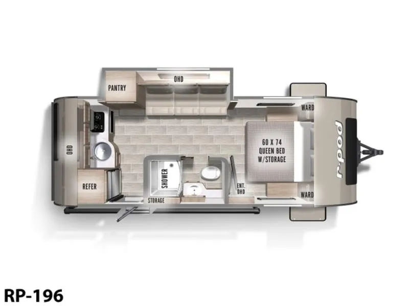 2022 Forest River R-Pod RP-196 - Photo 3