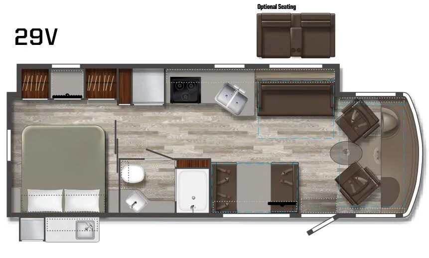 Winnebago Sunstar 29V floor plan