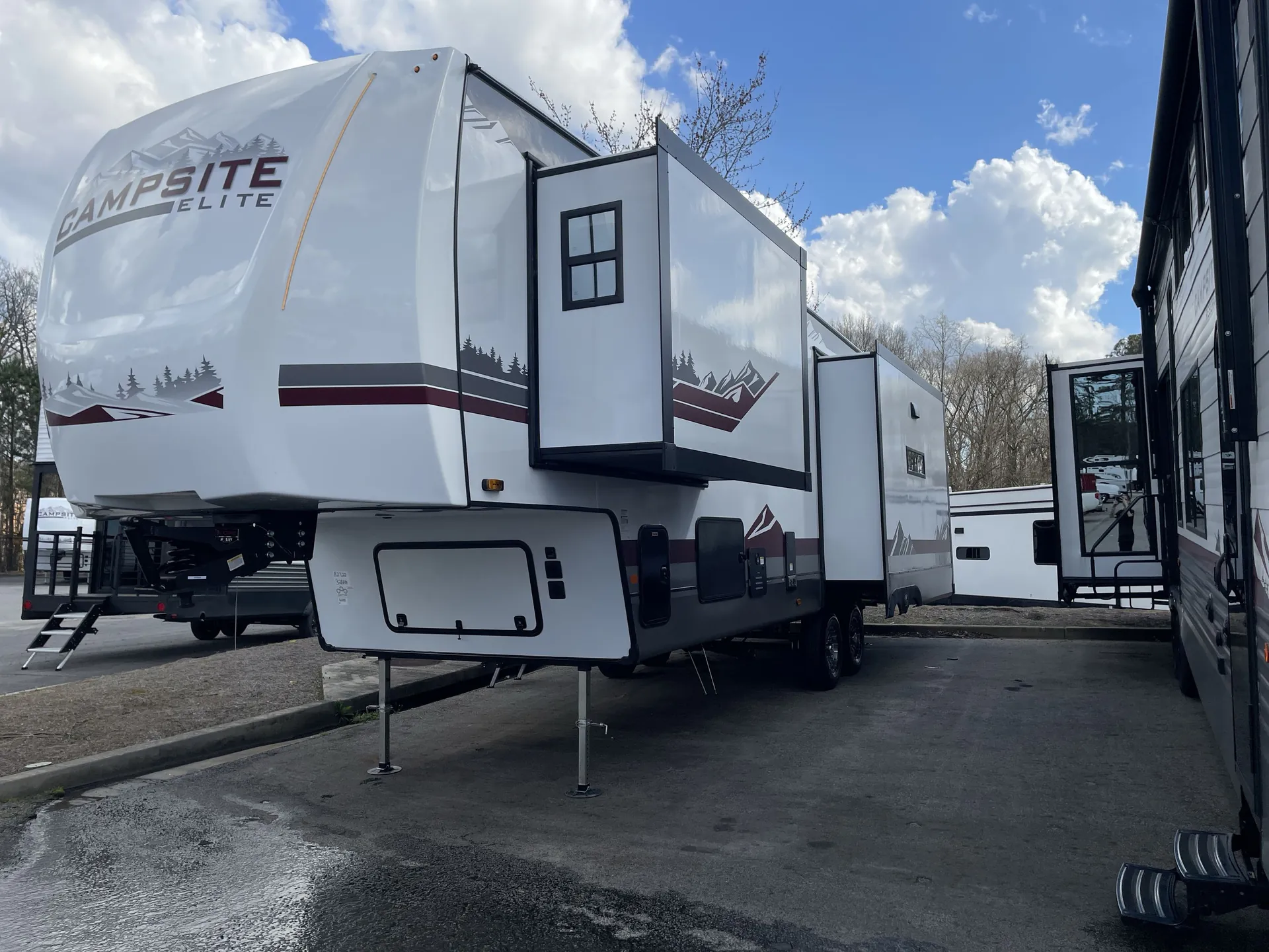2026 Forest River Campsite Elite 32BAM — off campside
