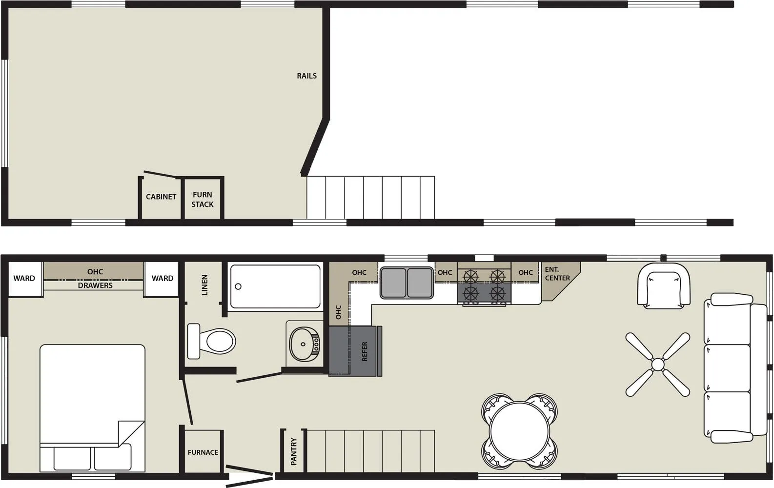 Forest River Quailridge Summit 40CKCL floor plan