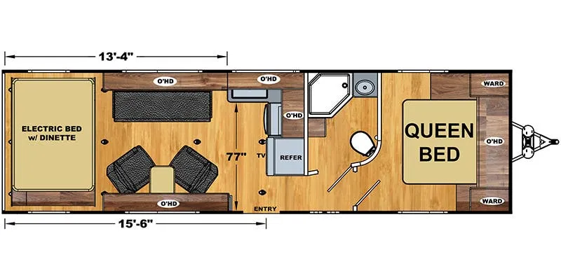 Eclipse Iconic 2715SF floor plan