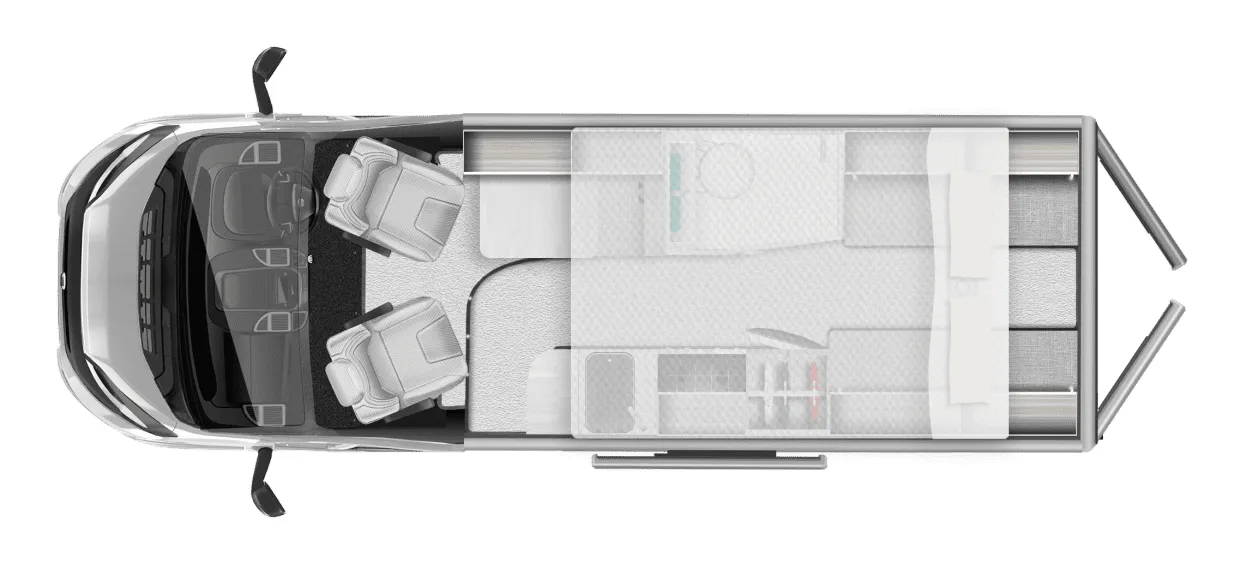 Auto-Trail Adventure 55 floor plan