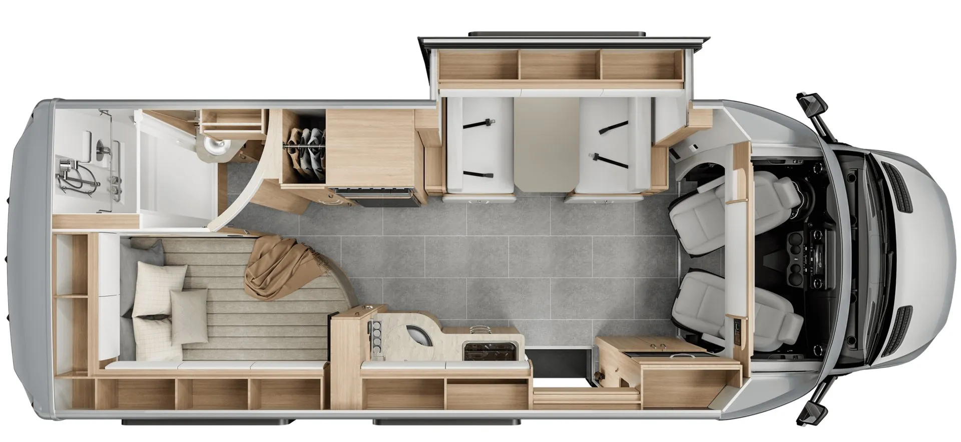 Leisure Travel Unity U24CB floor plan