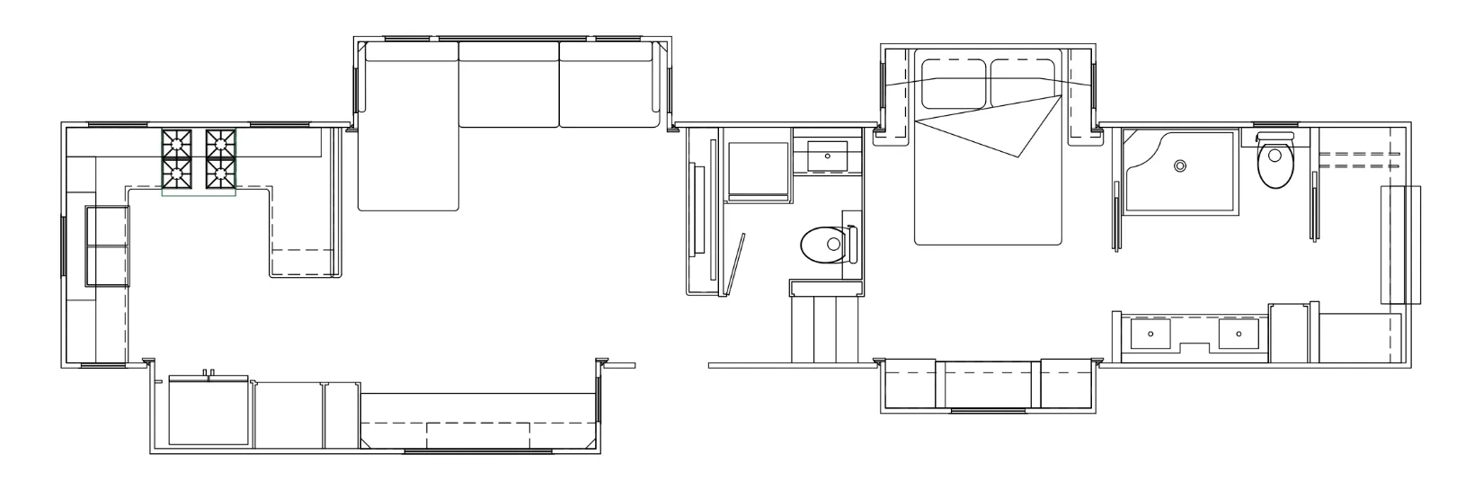 New Horizons Majestic M45RKFB4S floor plan