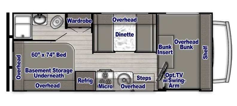 Gulf Stream Conquest LE Series 6237LE floor plan