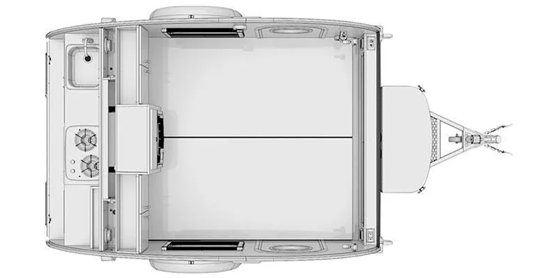 2027 NuCamp TAG XL floor plan