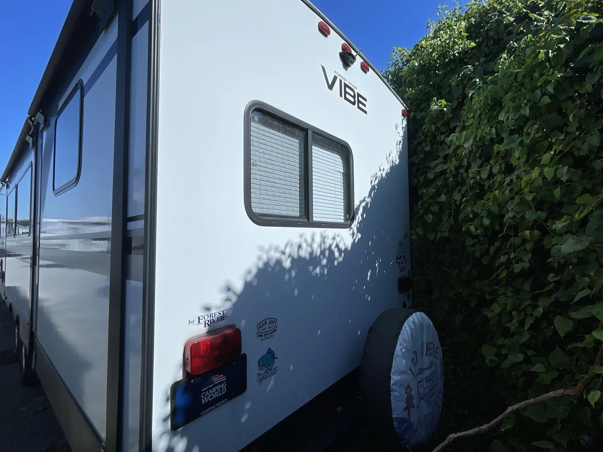 2023 Forest River Vibe 34BH — backside