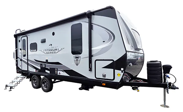 Outdoors RV Creek Side Titanium Series 21RBS exterior