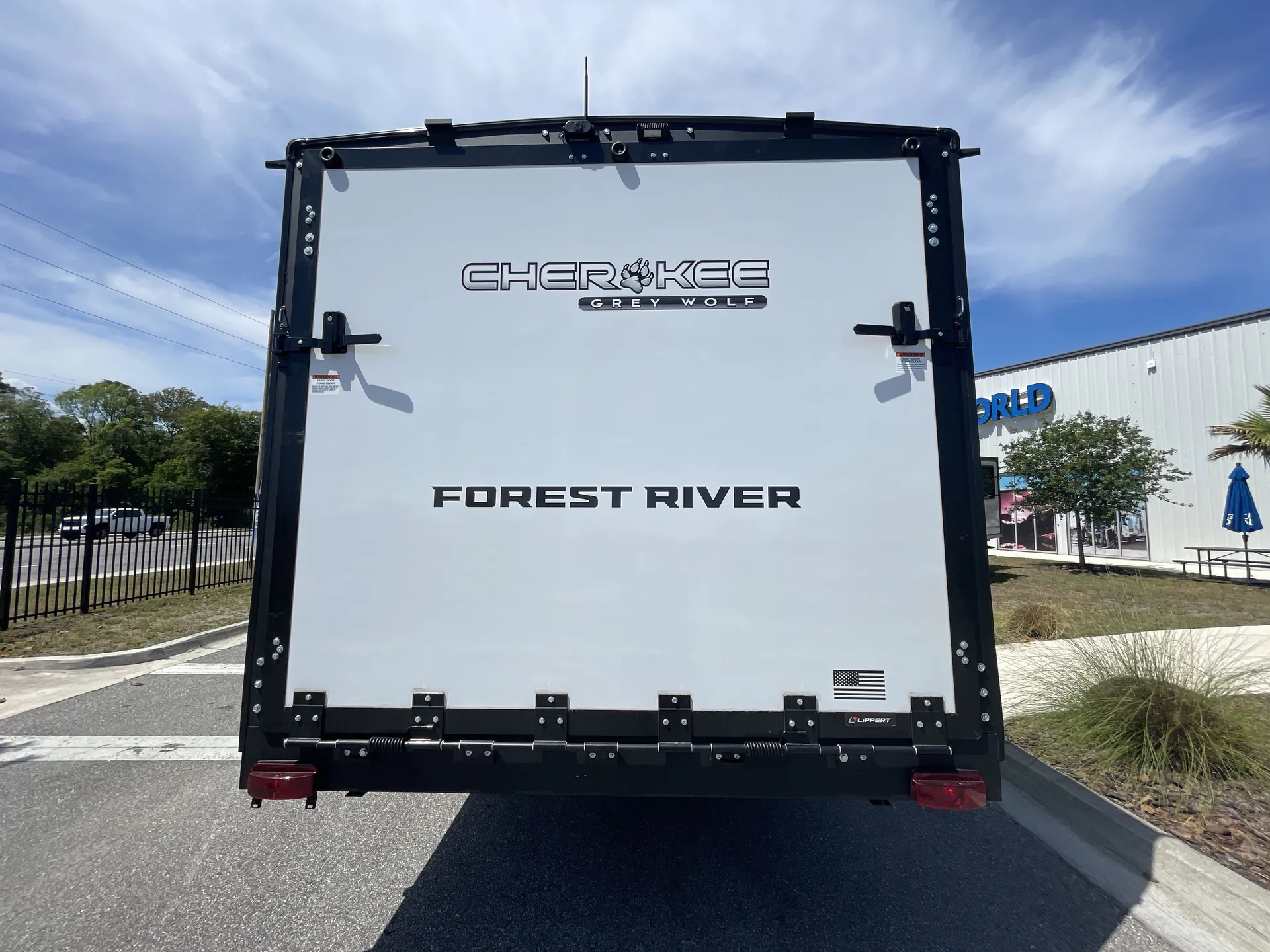 2026 Forest River Cherokee Grey Wolf 22RR — backside
