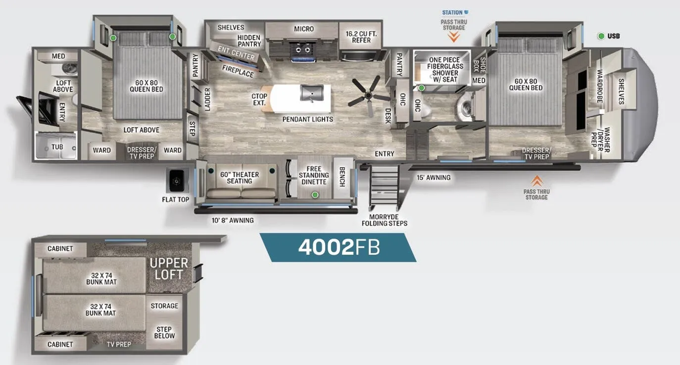 Forest River Sierra 4002FB exterior