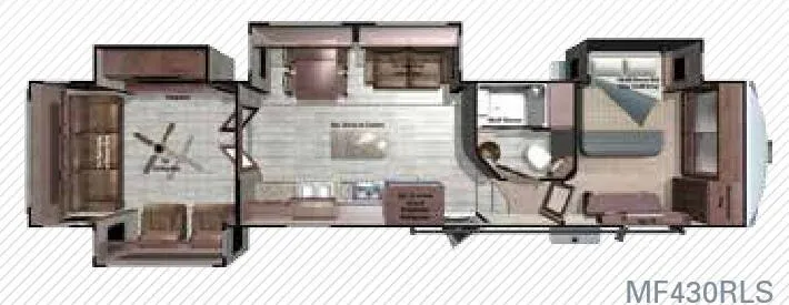 Highland Ridge Mesa Ridge MF430RLS floor plan
