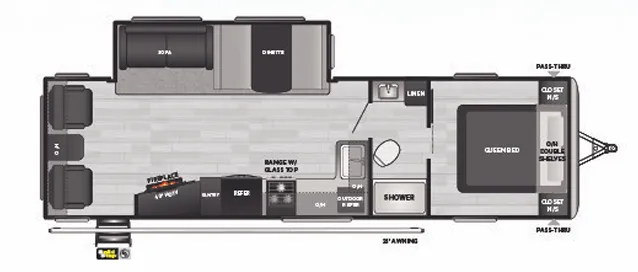 Keystone Springdale 285TL floor plan