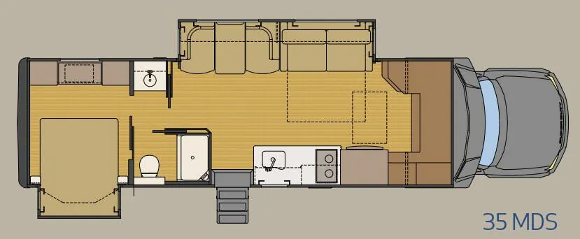 Renegade RV Veracruz 35MDS floor plan