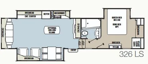 Coachmen Brookstone 326 LS floor plan
