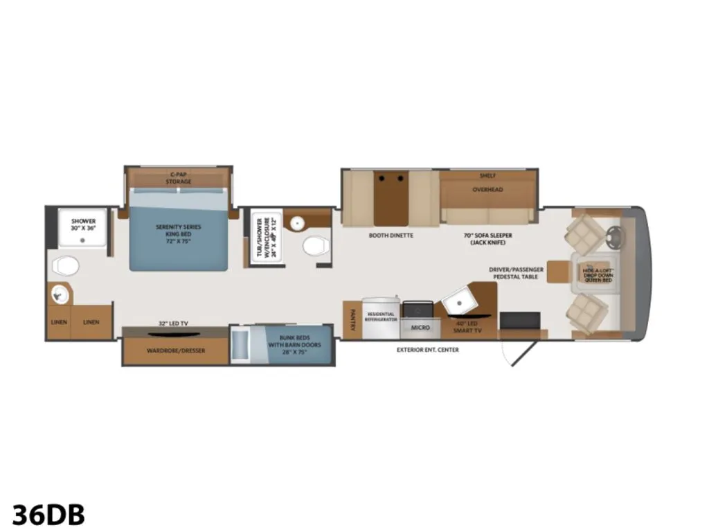 2022 Fleetwood Fortis 36DB - Photo 3