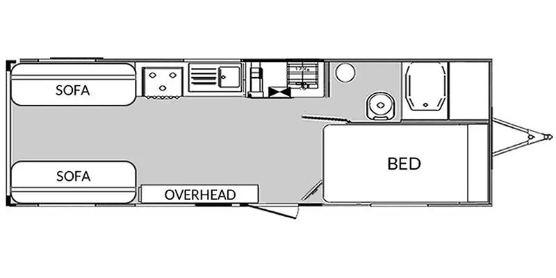 Genesis Supreme Wanderer 19SSWL floor plan