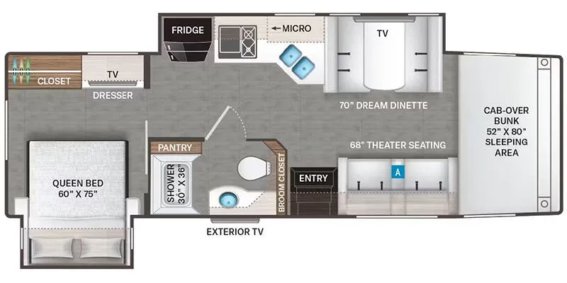 2026 Thor Motor Coach Magnitude Grand X32 - Floor plan