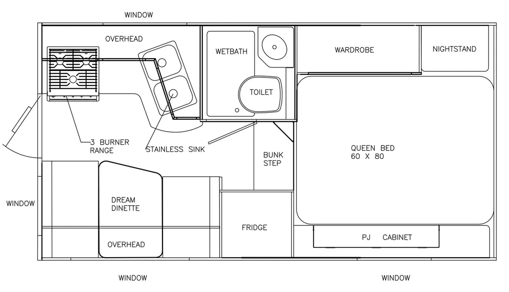 2024 Adventurer Adventurer 86FB floor plan