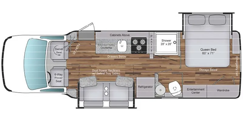 Coach House Platinum IV 272 FR floor plan