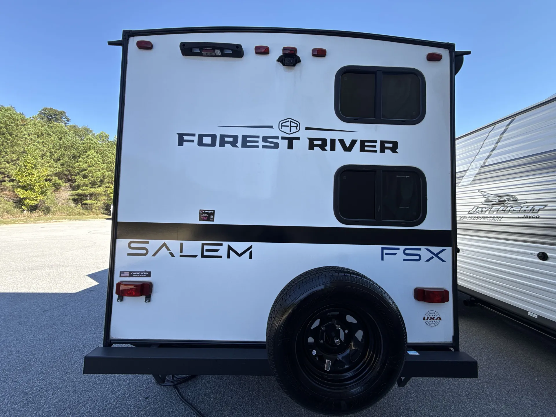 2025 Forest River Salem FSX 178BHSK — backside
