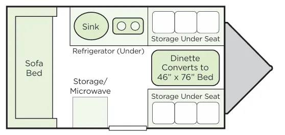 Aliner 35th Anniversary 35TH ANNIVERSARY BASE floor plan
