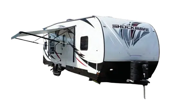 Forest River Shockwave 28KSGDX exterior
