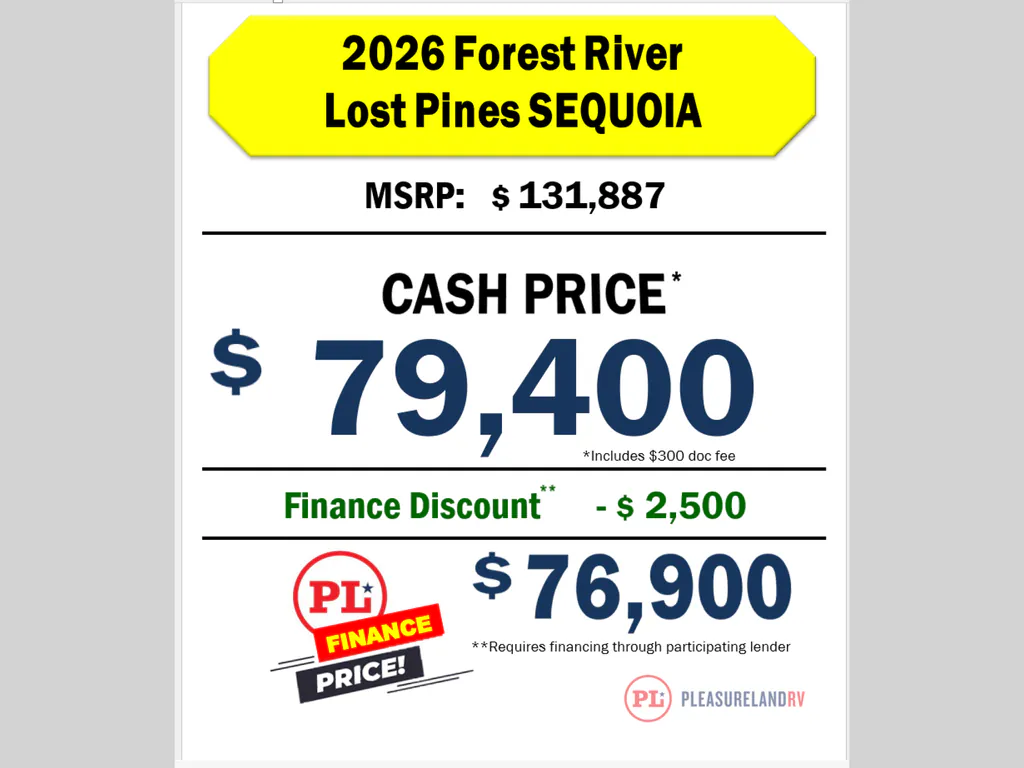 2026 Forest River Lost Pines SEQUOIA, Photos photo 22
