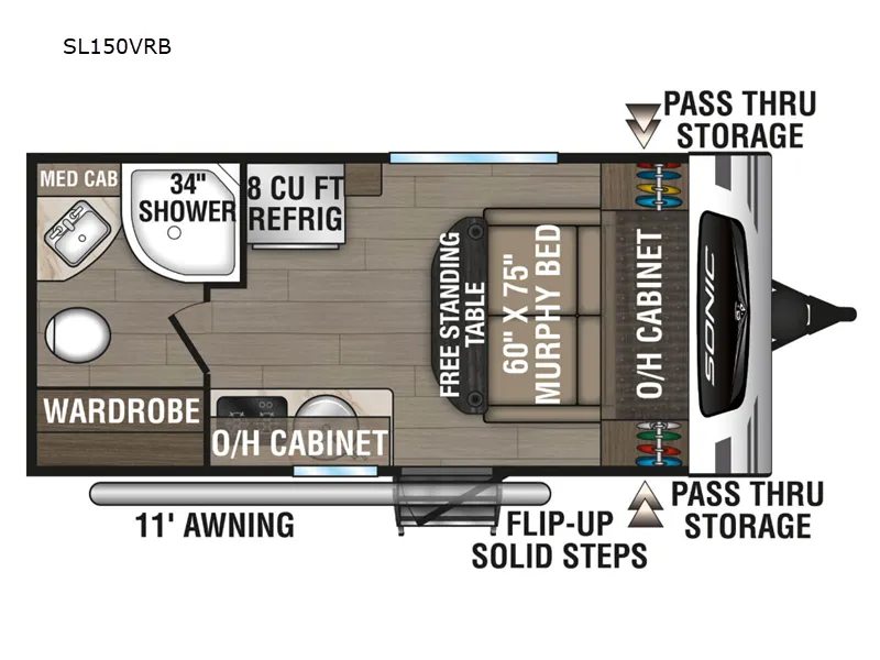2025 Venture RV Sonic Lite 150VRB - Photo 2