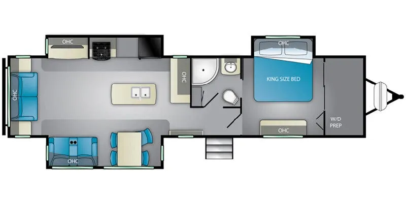 Heartland Mallard M335 floor plan