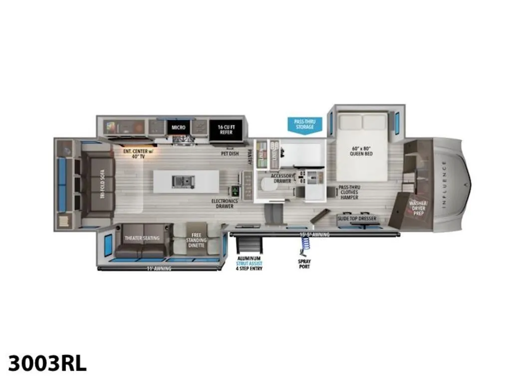 2026 Grand Design Influence 3003RL - Photo 3