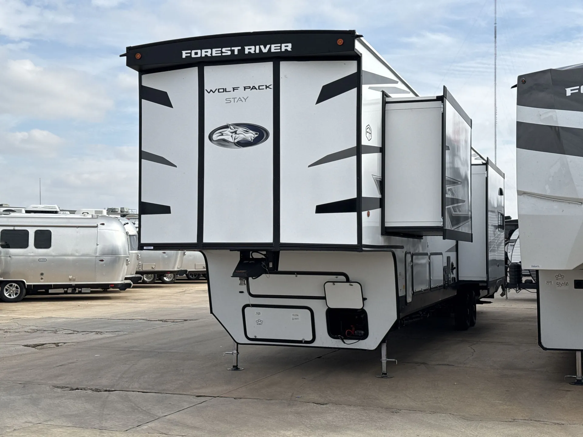 2026 Forest River Cherokee Wolf Pack 411STAY — campside