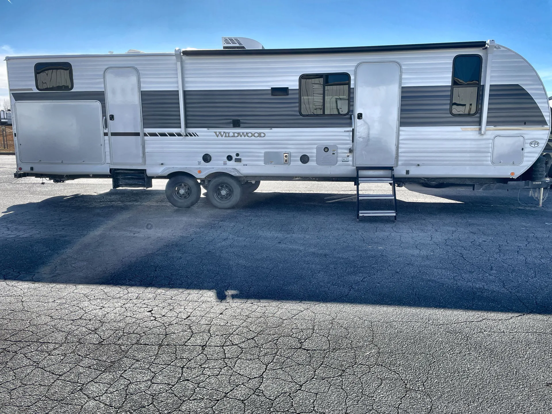 2026 Forest River Wildwood 32BHDS — campside