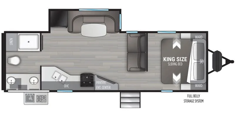Cruiser RV Embrace EL260 floor plan