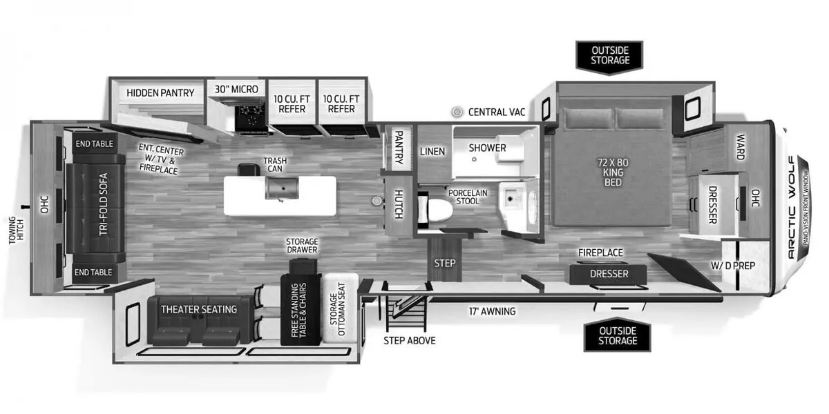 2026 Forest River Cherokee Arctic Wolf Suite 3250 SUITE - Photo 3