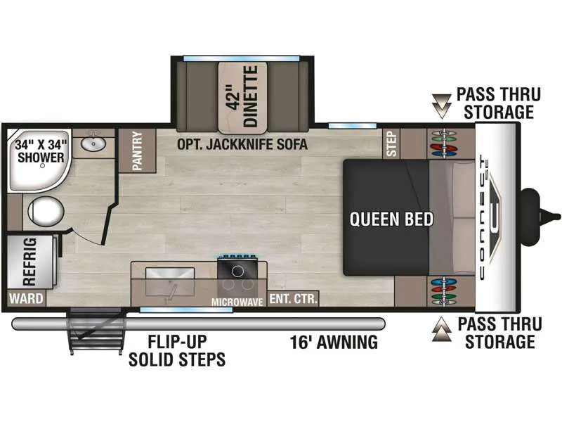 2026 K-Z Connect SE C201MLSE - Floor plan