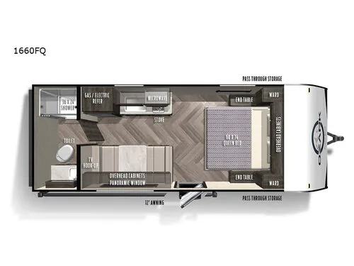 2021 Forest River Ozark 1660FQ - Photo 3
