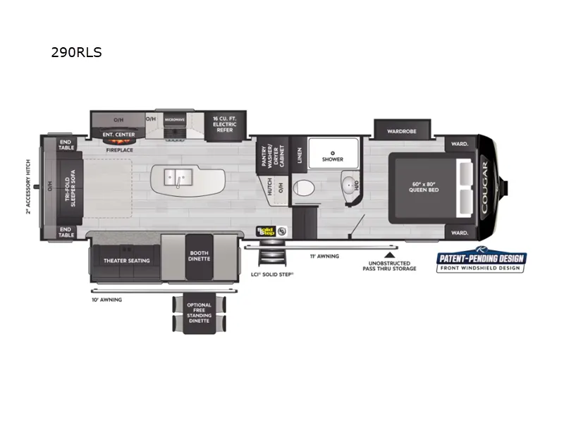 2023 Keystone Cougar 290RLS - Photo 3