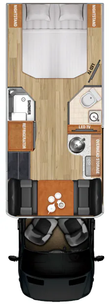 Regency Ultra Brougham IB floor plan