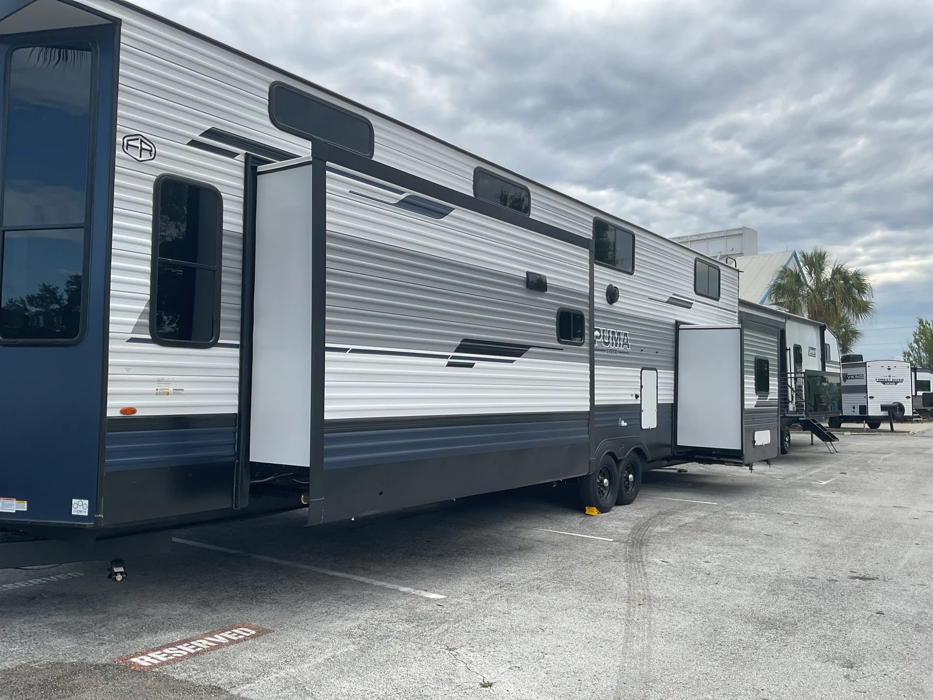 2026 Forest River Puma Vista 402LFT — campside
