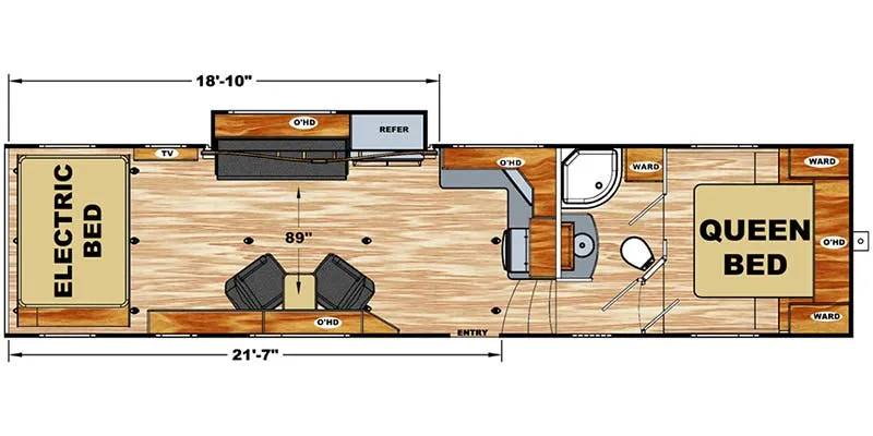 Eclipse Iconic 3322CK floor plan