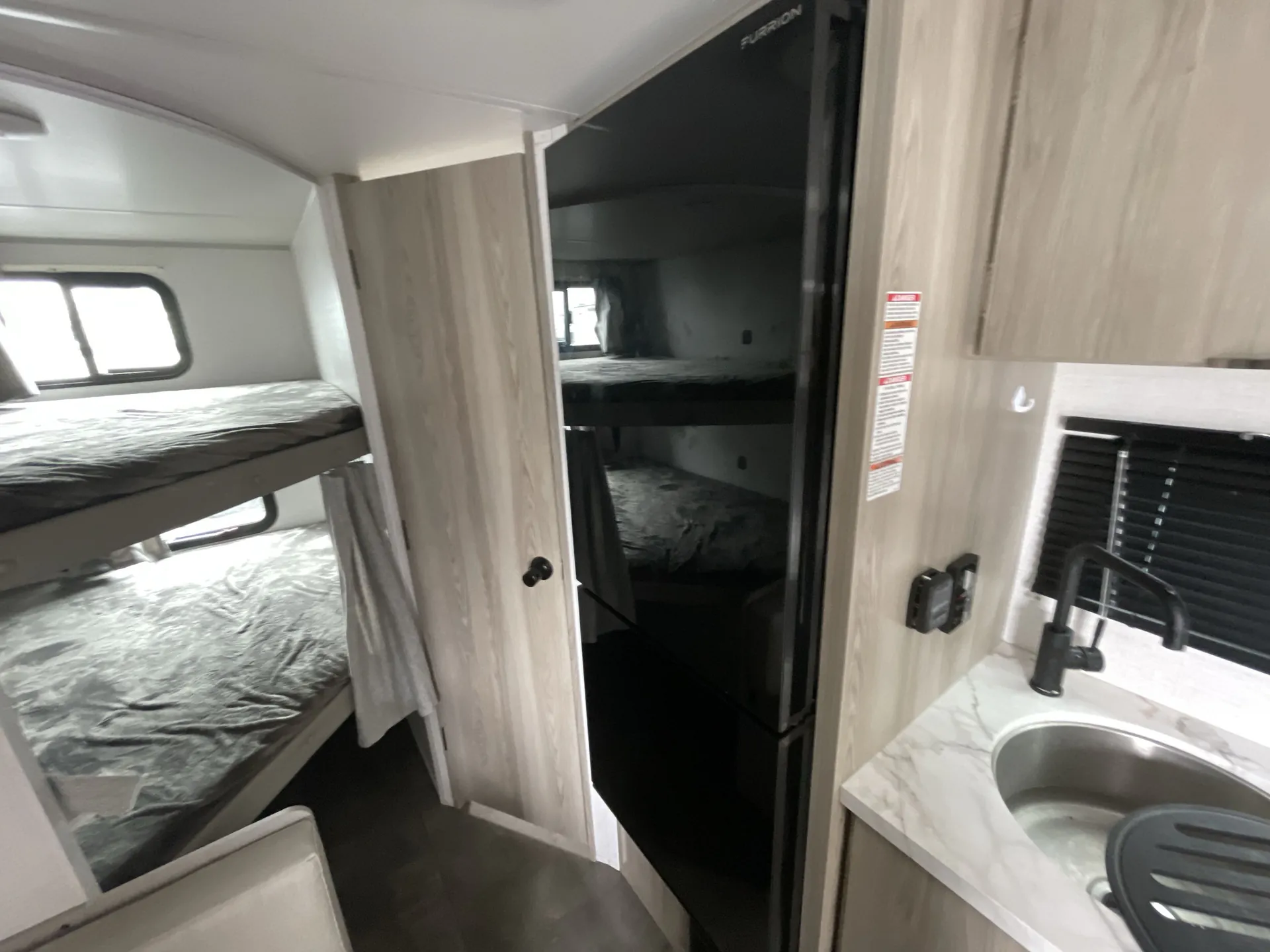 2024 Forest River Salem FSX 179DBK — fridge