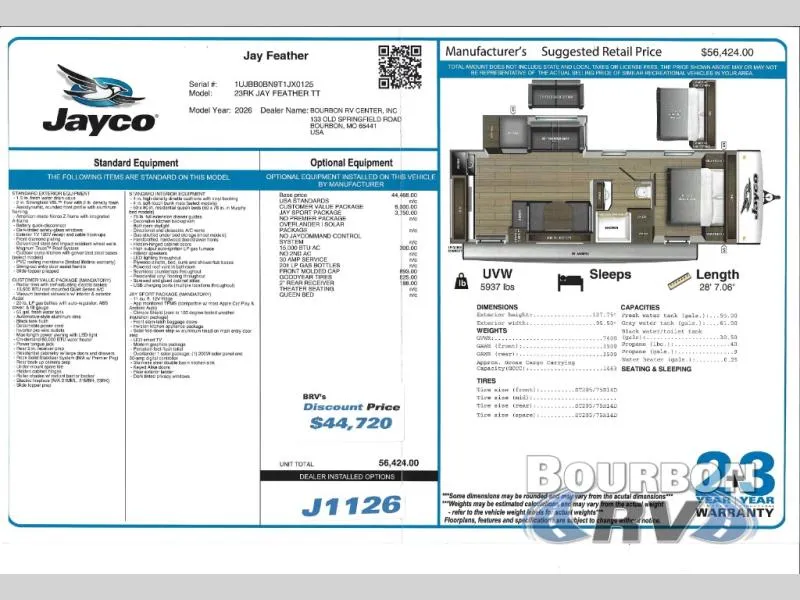2026 Jayco Jay Feather 23RK - Photo 3