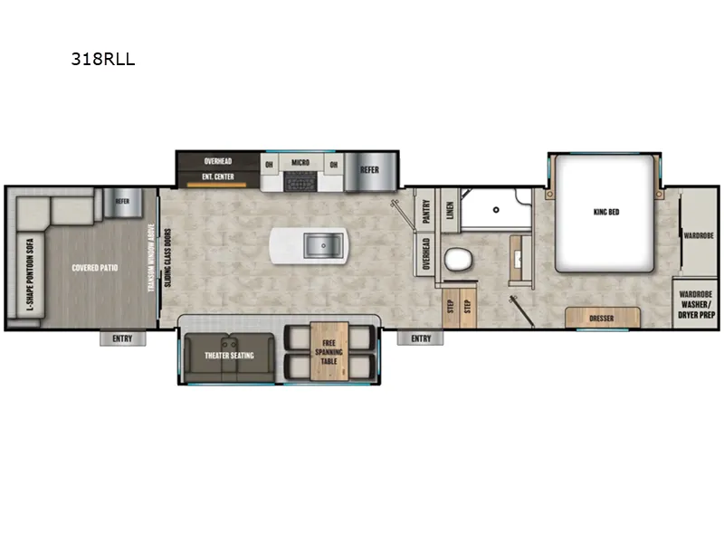2025 Coachmen Brookstone 318RLL - Photo 3