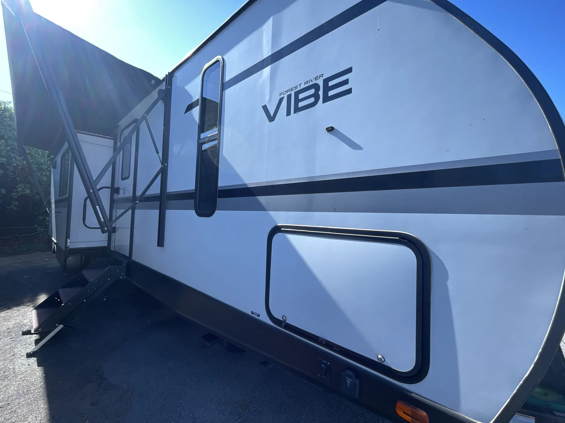 2023 Forest River Vibe 34BH — campside