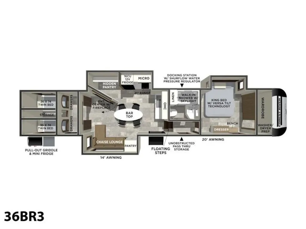 2026 Forest River Impression 36BR3 - Photo 3