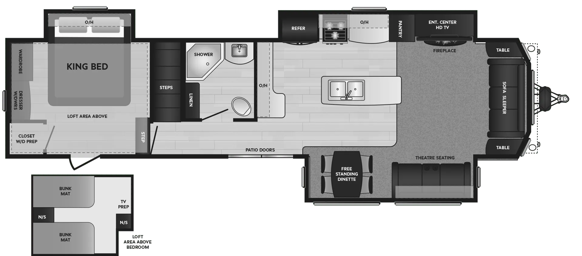 Keystone Residence 401LOFT floor plan