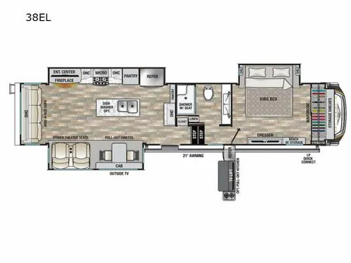 2021 Forest River Cedar Creek Champagne Edition 38EL, Photos photo 2