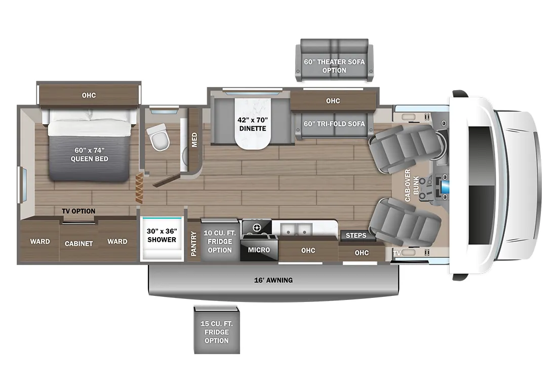 Entegra Coach Esteem 29V floor plan